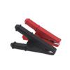 2Pcs 50A Red + Black 75mm Insulated Crocodile Crocodile Car Caravan Van Battery Test Lead Clips Best Promotion Alligator Clips