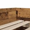 Wooden Bed Frame Made of Reclaimed Wood 90 x 190 cm Solid Pine Wood
