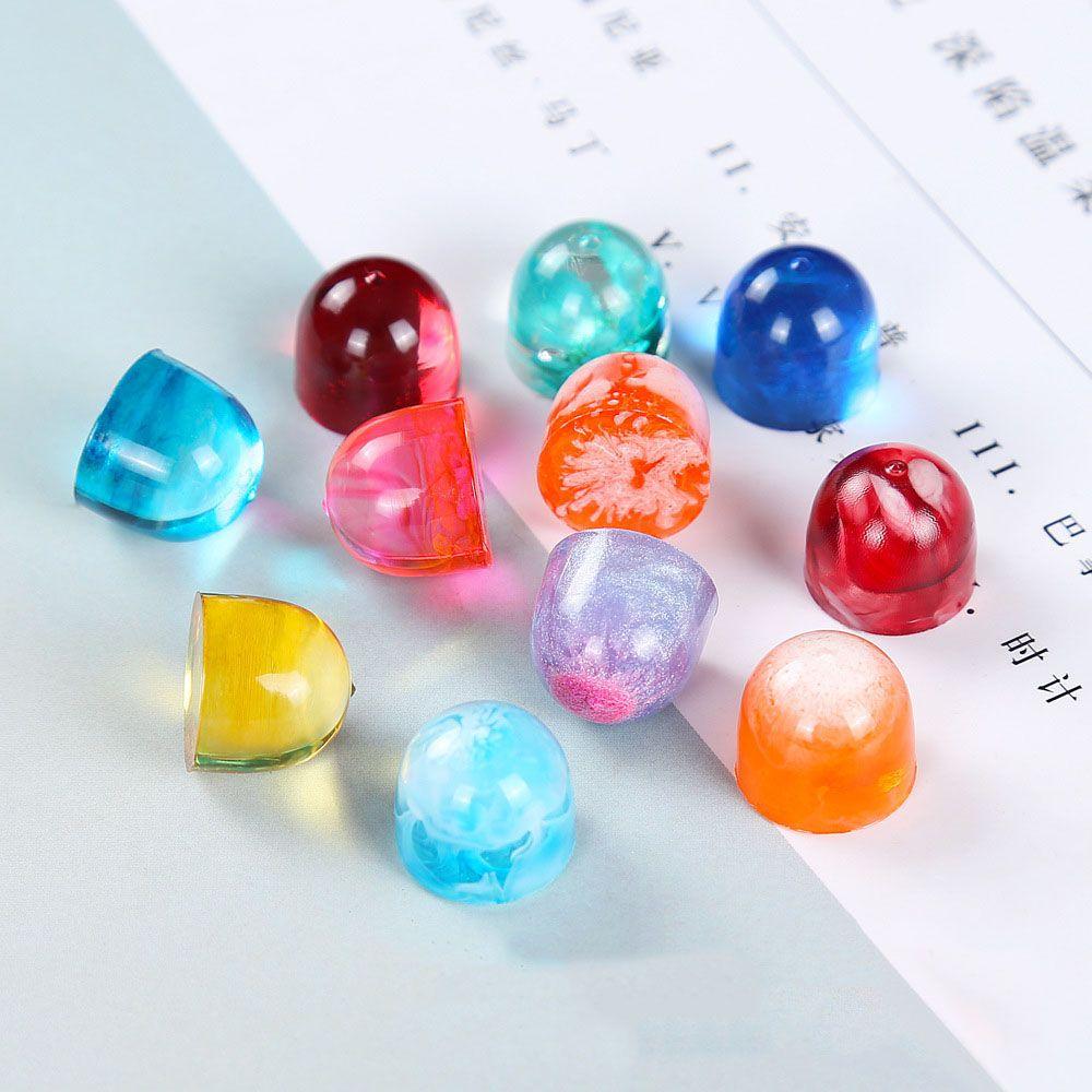 Holder 3D Solid Pendant Cap DIY Epoxy Jewelry Making Jewelry accessory Crafts Tools Silicone Mold