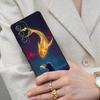 Мягкий чехол для телефона с кошкой и золотой рыбкой для Samsung Galaxy S26 Ultra S25 S24 S23 S22 S21 S20 Note10