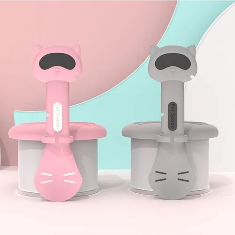 Крышка консервной банки в форме кошки, силиконовая открывалка для консервных банок для домашних животных, консервная банка для милых собак, крышка для влажной еды для кошек и собак