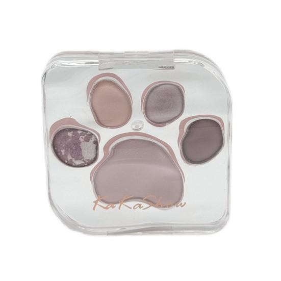 Палитра теней для век Cat Paw, 5 цветов, мерцающие матовые, натуральные, нюдовые, стойкие