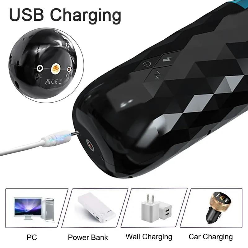 Telescopic Rotation Male Masturbator Vagina Masturbation Blowjob Automatic Male Mastubator Cup Adults Piston Sex Toys for Men