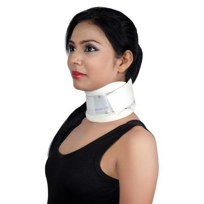 WC- Жесткий шейный воротник Поддержка шеи Бандаж для боли в шее, или для фиксации шеи в положении сгибания, Жесткий шейный бандаж Уменьшает боль в шее Размер-S