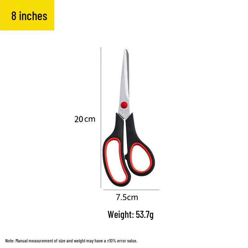 Multi-functional Stainless Steel Scissors for Students, Household, Office, and Teaching Materials
