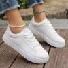 Large Size White Shoes Women's Spring and Summer Youth Casual Versatile Women's Shoes Students White Sports Board Shoes Women