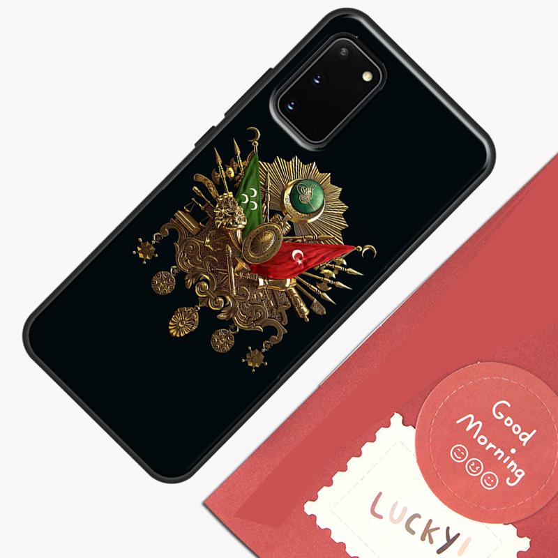 Кейс с гербом Османской империи для Samsung Galaxy S22 S21 S23 Ultra Note 20 S8 S9 S10 Note 10 Plus S20 FE Задняя крышка