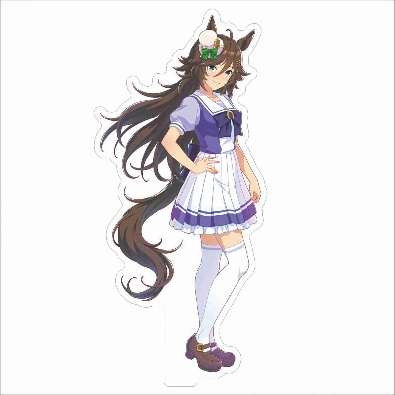 Япония красивая дербиль 15 см персонажи мультфильмов акриловая двухсторонняя подставка модель каваи милая офисная декоративная панель постоянные поклонники записи