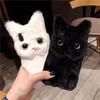 3D Cartoon TPU Silicone Cute Cat Ears Phone Case Iphone 17 16 15 14 13 12 11 Pro Max X Xr Xs Max 6/7/8 Plus  Cover
