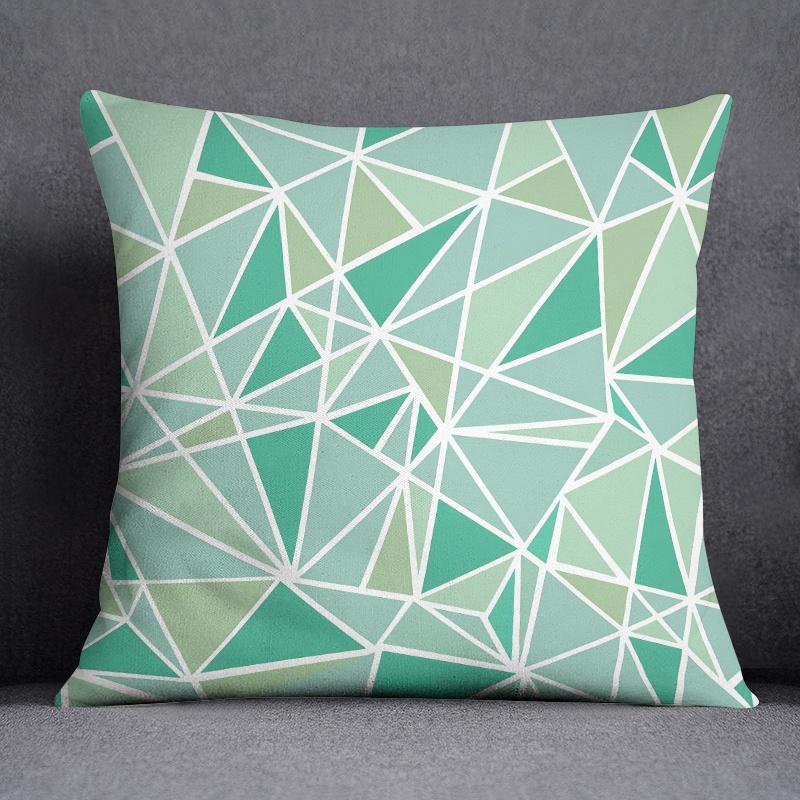Подушка цвета свежей мяты зеленая подарочная для украшения дома и офиса, спальни, дивана, автомобиля, чехла для подушки