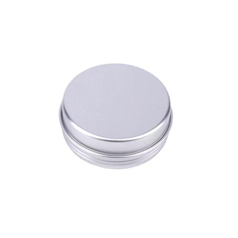 50 Pcs 25ml Aluminum Jar 25g Aluminum Tin Container Silver Color