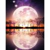 DIY Moon Scenery 5D Diamond Painting Full Round Drill Landscape Diamond Embroidery Cross Stitch Kits Mosaic Wall Art Home Decor