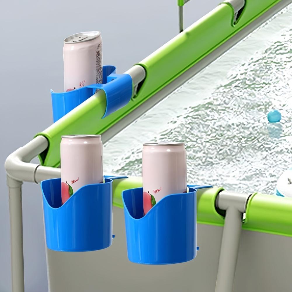 Swimming Pool Cup Holder Portable Outdoor Pool Cup Holder No Punching Required Beverage Storage Holder Pool Accessories