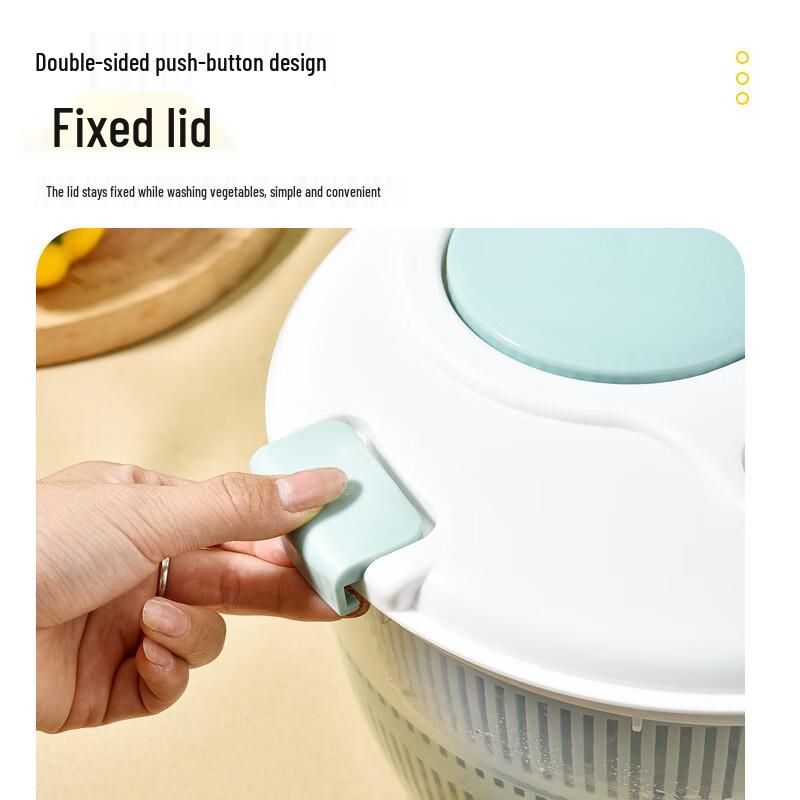 Zhaoran 5L Salad Spinner