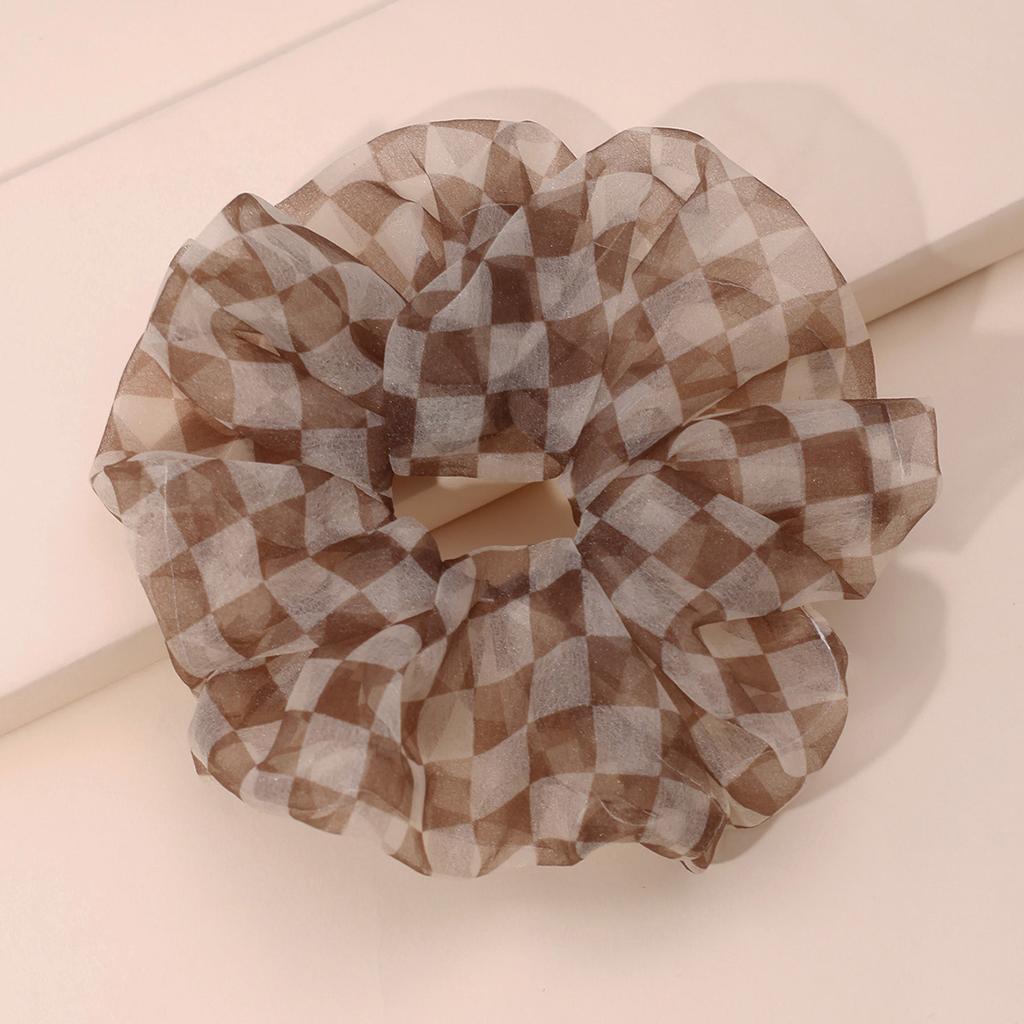 Lystrfac Stain Silk Oversize Scrunchies for Women Girls Solid Color Hair Rope Elastic Hair Band Hair Tie Hair Accessories