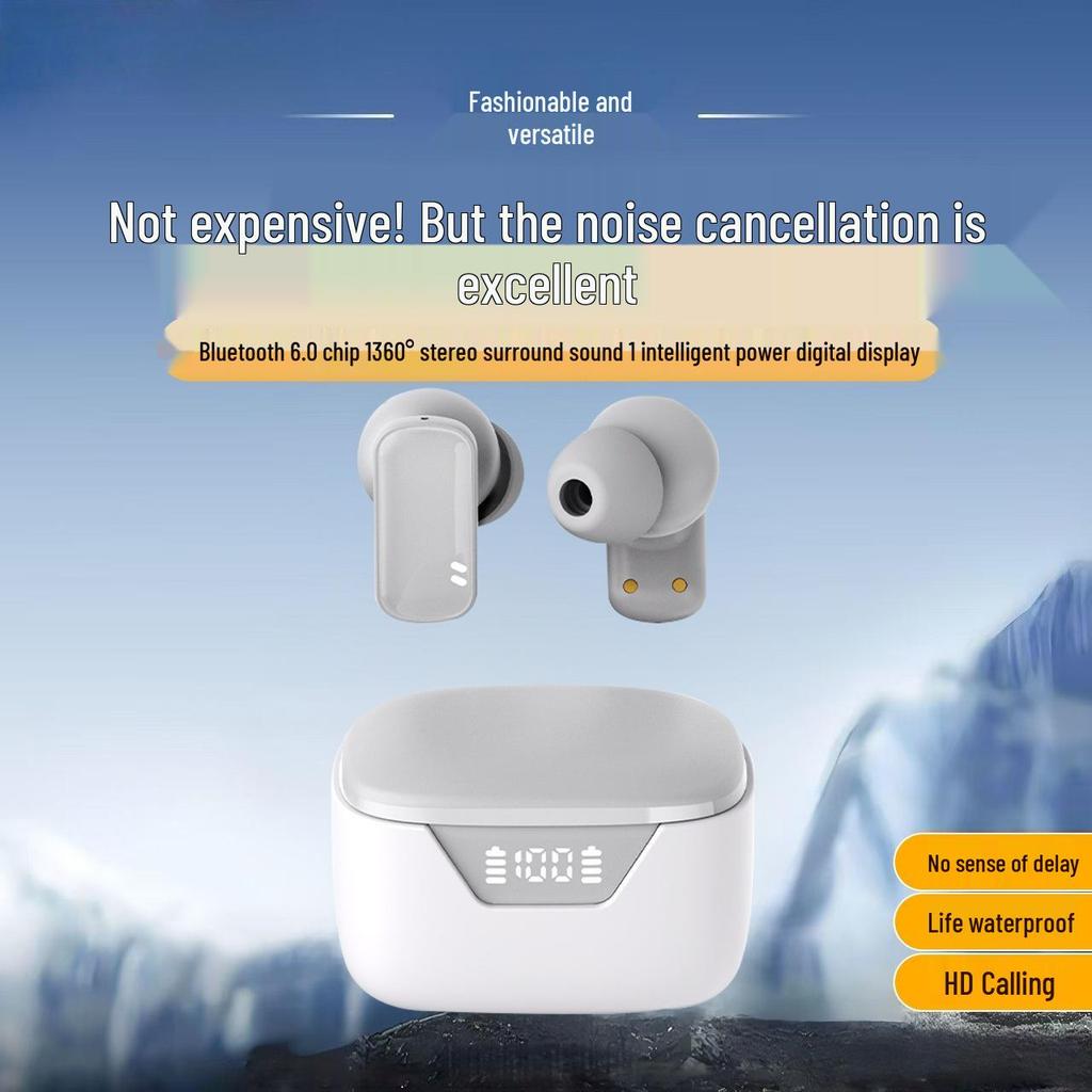 Q92 Bluetooth-наушники с шумоподавлением и сверхдолгим временем работы, с мягкими силиконовыми амбушюрами