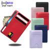Card Holder 8 Slots Student ID Sleeve Waterproof Purse Anti-magnet Change Coin Protects RFID Blocking Personal Information