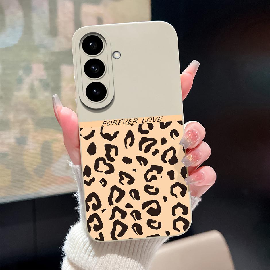 Чехол Для Samsung Galaxy S26 Plus Ultra Мультяшный Цветочный Узор Силиконовый Защитный Чехол Для SamsungGalaxyS26 Plus S26Ultra Funda