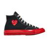 Кеды Chuck Taylor All Star 70 Hi Comme des Garcons PLAY Черно-Красные