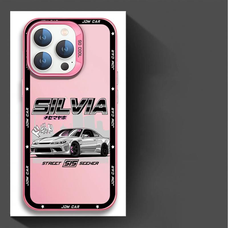 Спортивный чехол для телефона JDM Dream Car для Apple iPhone 16 15 Pro Max 13 14 Plus 12 11 Pro plus Матовый