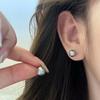 Модные Высококачественные Маленькие Круглые Серьги-Гвоздики для Женщин - Универсальные и Модные Аксессуары для Ушей