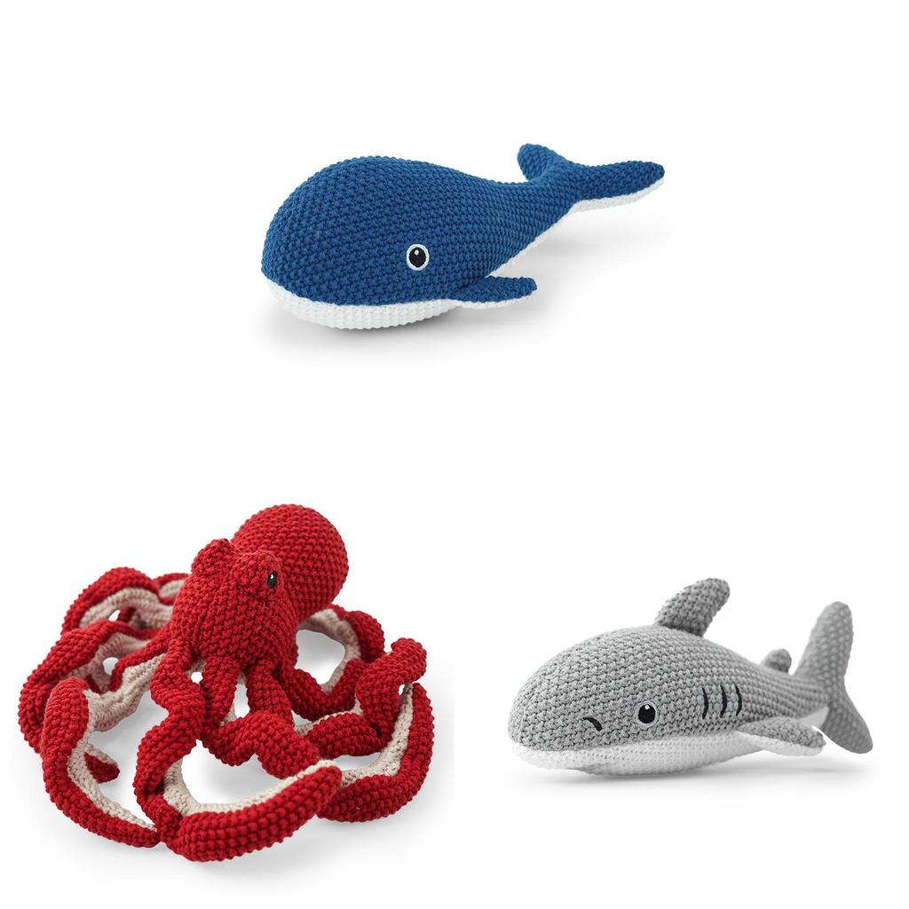 Plush Marine Animal Toy With Short Pile Fabric For Kids And Adults