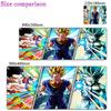 DBZ Mouse Pad Dragon Balll Z Anime rug Gaming Accessories Mousepad Gamer PC Completo Computer Keyboard Desk Mat Varmilo