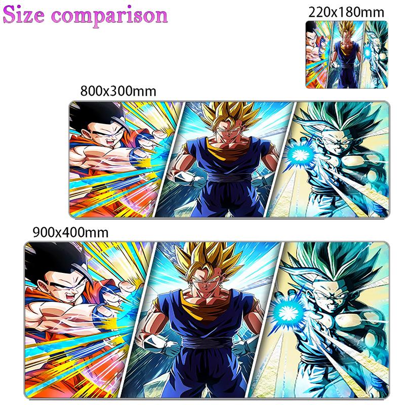 DBZ Mouse Pad Dragon Balll Z Anime rug Gaming Accessories Mousepad Gamer PC Completo Computer Keyboard Desk Mat Varmilo
