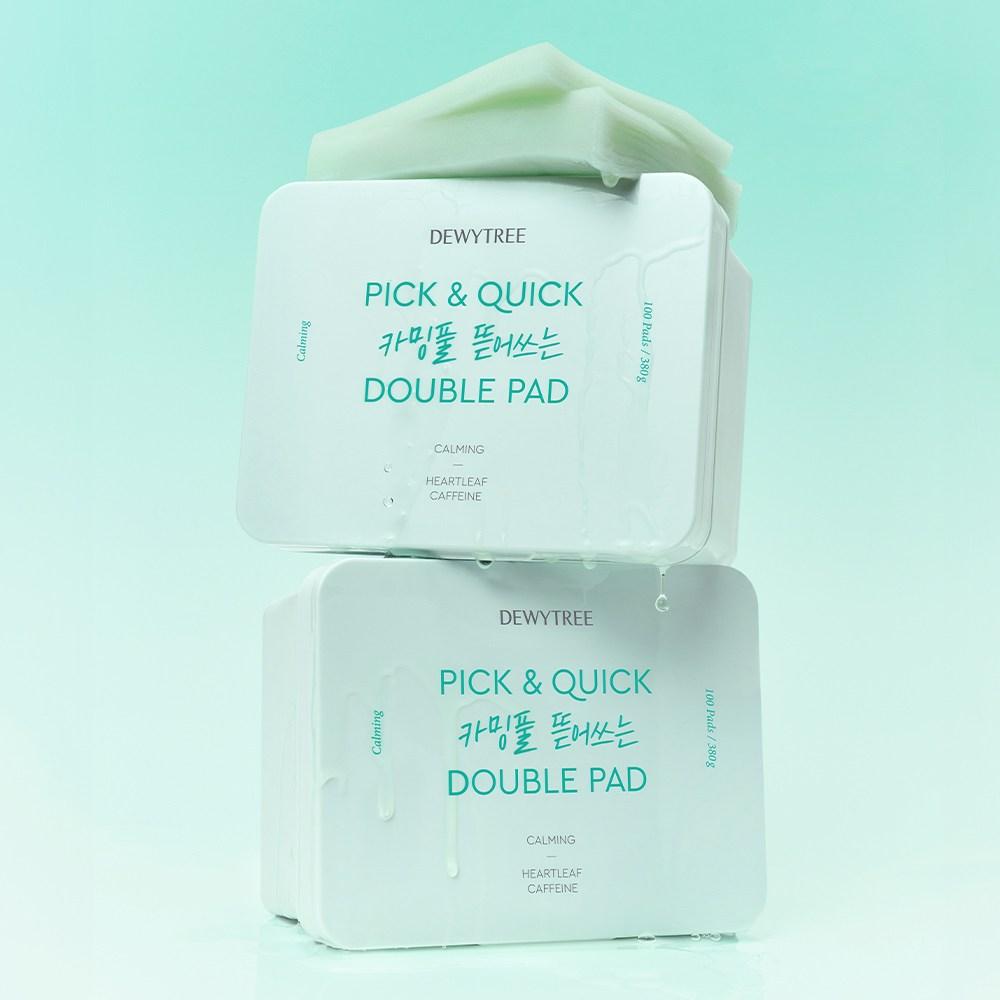 DEWYTREE Успокаивающие подушечки Pick & Quick Double Skin 380 г, 100 шт., 1 шт.