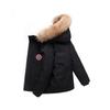 Winter New Men's Large Fur Collar Down Jacket Short Section Workwear Outdoor Padded Thickened Jacket