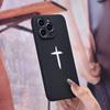 Чехол для телефона с графикой в виде креста для iPhone 15 14 13 12 11 x XR Xs SE2 SE 8 7 plus pro Max mini силиконовая задняя крышка
