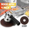 4-Inch 11000 RPM Pneumatic Angle Grinder Electric Grinder Polishing Machine for Cutting Metal Hand Polishing