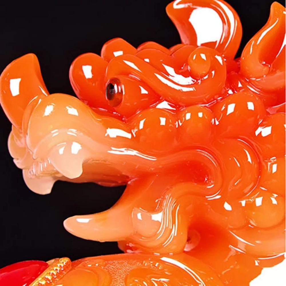 Украшения из смолы Lucky Pixiu Pi Yao, поделки, фэн-шуй, гостиная, тумба под телевизор, украшения для рабочего стола, подарки на открытие магазина, домашний декор
