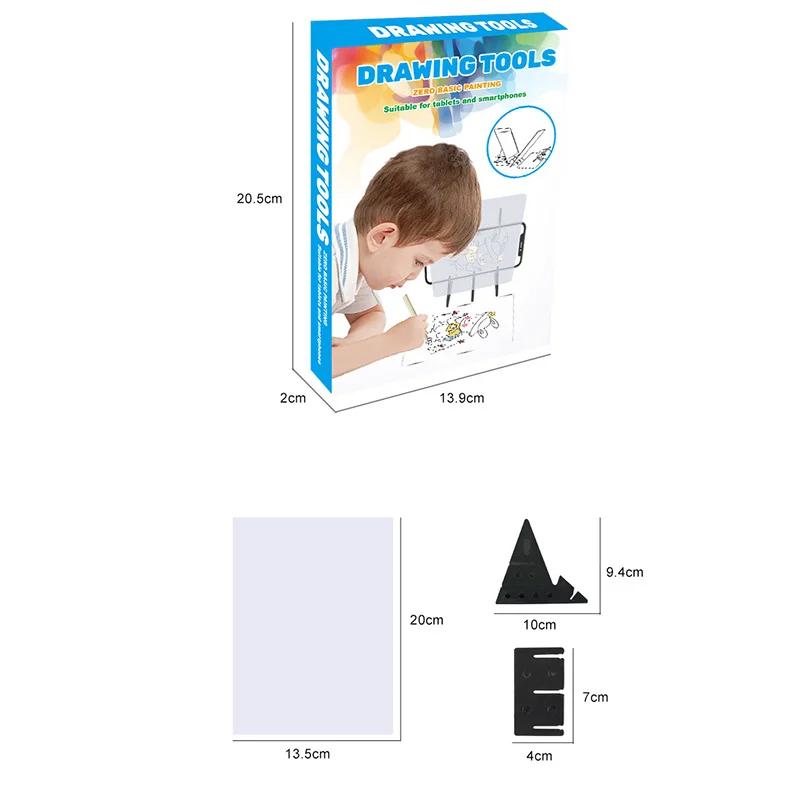 Transparent Drawing Board Learning Drawing Tools Table Copying Board Mobile Phone Screen Projection Drawing Sketching Tool