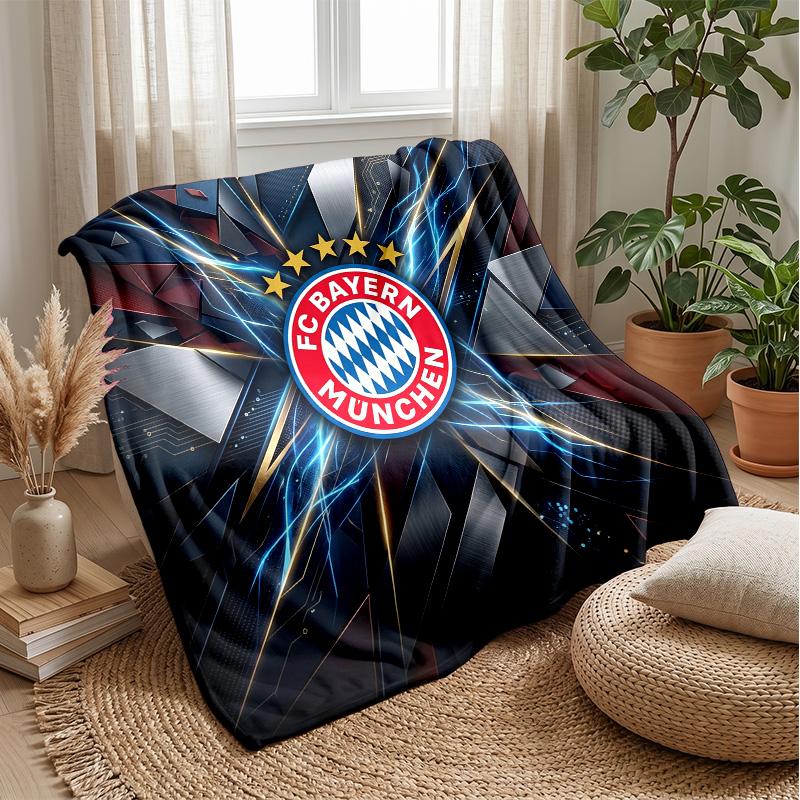Bayern Munich Theme blanket Soft Flannel Blanket Plush Throw Blanket Cozy Sofa Bed Blanket for Home Decor