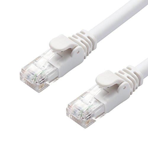 ELECOM LAN Cable CAT6A 10m Break Prevention Connector Standard White LD-GPA/WH10