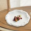 Porcelain Dinner Plate Dessert Food Snack Cake Tray Modern Serving Appetizer for