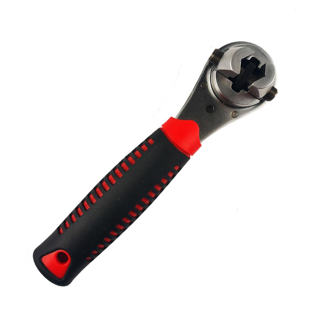 Multifunctional Adjustable Universal Key Torque Spanner Plumbing Pipe Auto