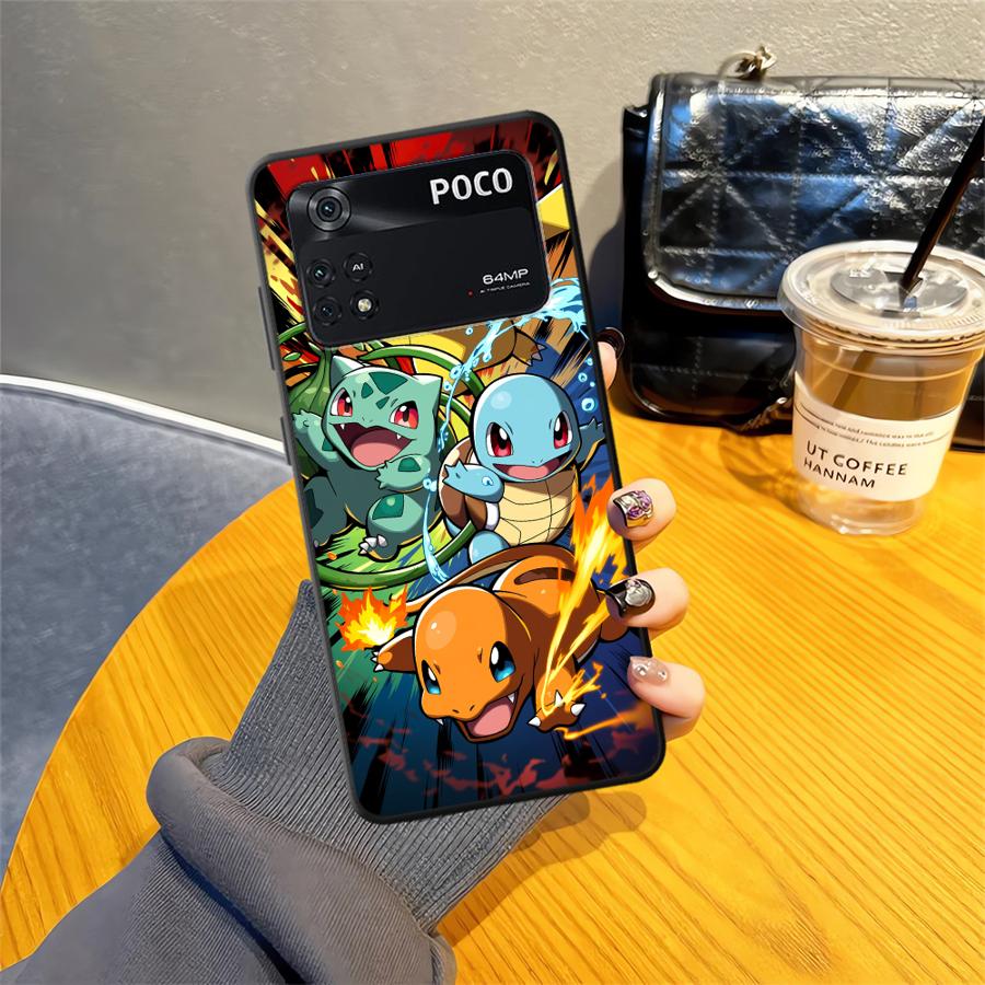 Мультяшный чехол Hot Pokemon для Xiaomi Poco F8 M3 M4 M7 Pro F1 C75 C71 C61 M5 F3 X3 X4 X5 X7 Pro C50 Чехол для телефона