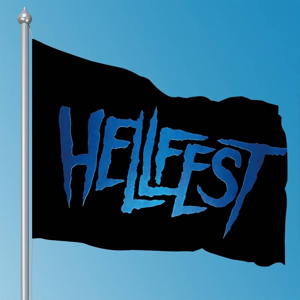 Hellfest Флаги Персонализированные Предметы Флаги Для Спален Дом Забавные