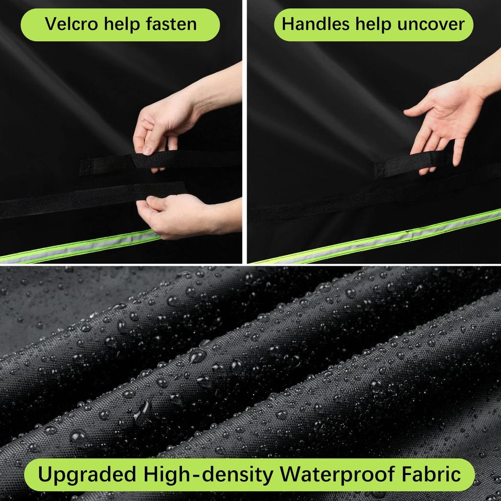 Водонепроницаемый мебельный шезлонг из ротанга, шезлонг, чехол для шезлонга, сверхмощная защита