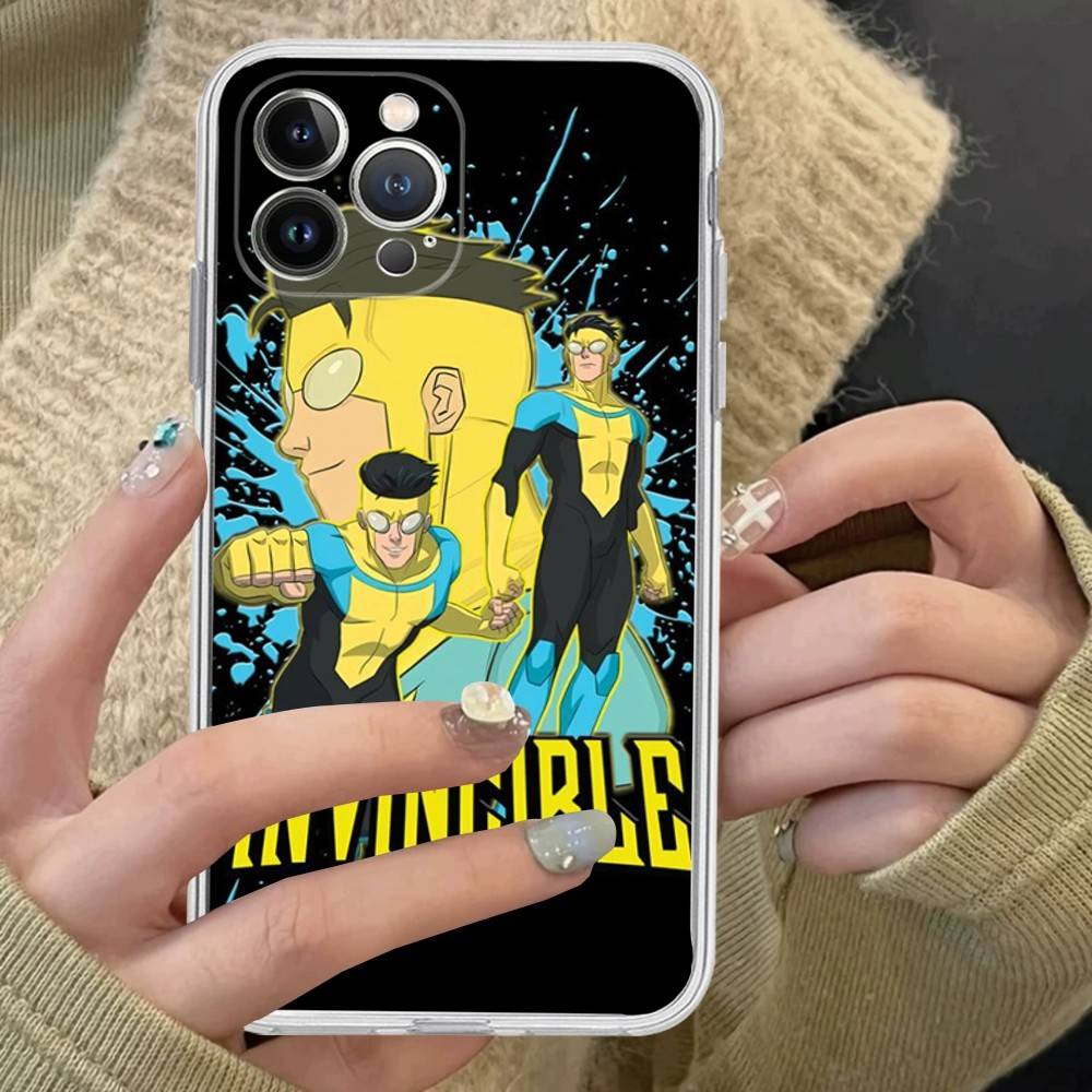 Мультяшный Популярный Аниме I-invincibleS Чехол для Телефона Для IPhone 17 16 15 14 11 12 13 Mini Pro XS Max Plus Funda Shell