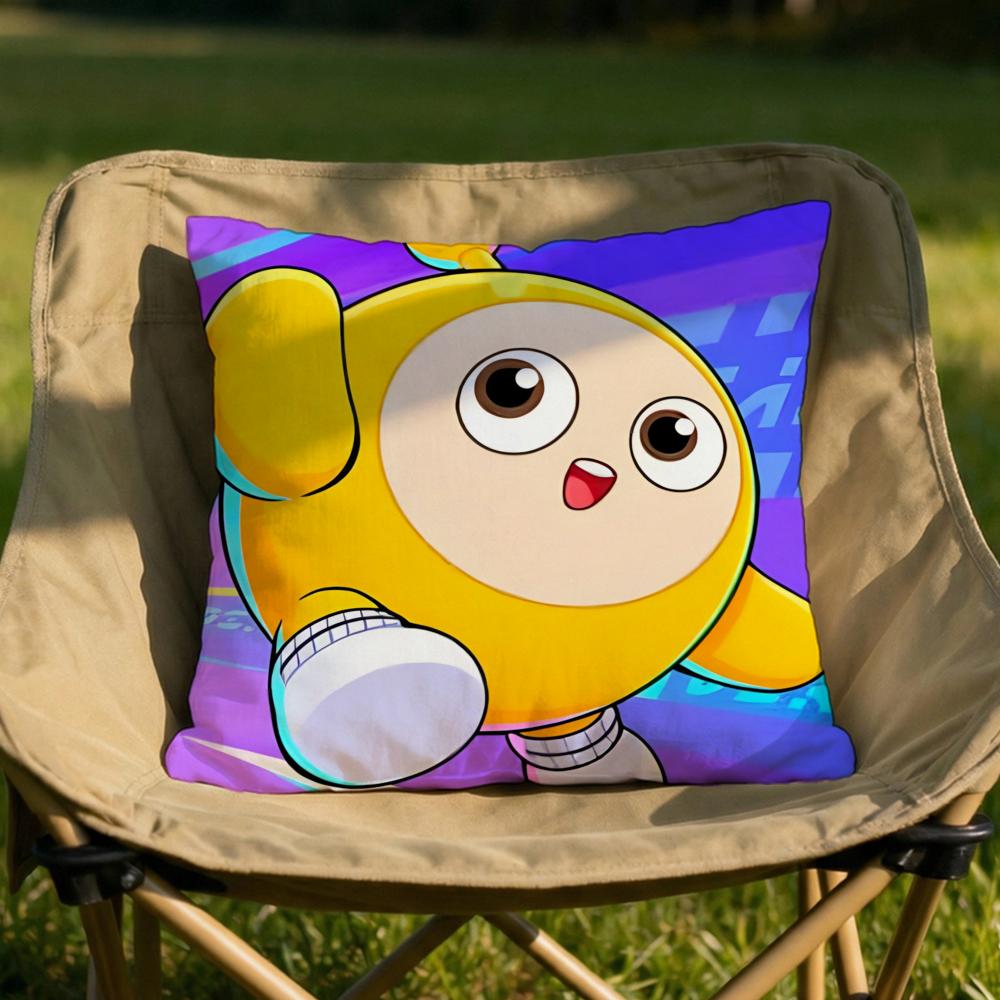 Game Eggy PartyY Cushion Cover Soft Reversible  Durable Pillow Cover  MultiScene Use for Home  Car Daily Comfort