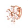 Elsa 14K Gold Needle Cubic Rose Gold Ring Piercing (S8539491)