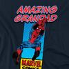 Marvel Comics Mens Amazing Grandad Spider-Man Corner Box T-Shirt