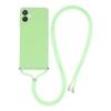 For Samsung Galaxy A07 4G Case Flexible TPU Fiber Lining Anti-Shock Crossbody Phone Cover