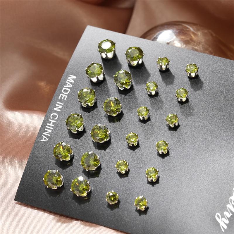 17 км модные металлические серьги-гвоздики с жемчугом, комплект для женщин, винтажные серьги золотого цвета, круглые и квадратные серьги, набор серег, подарки, ювелирные изделия