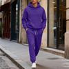 Men's Sweatshirt Suit Men's Solid Color Casual Sports Suit Sweatshirt Suit