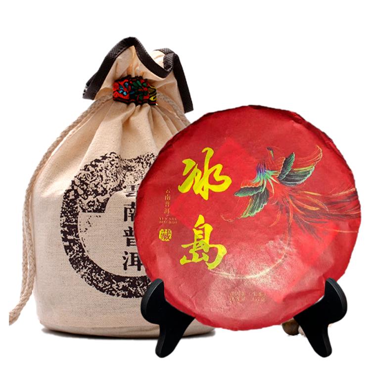 Исландия Линьцан Старое дерево сладкий пуэр Шэнпу чай 357 грамм