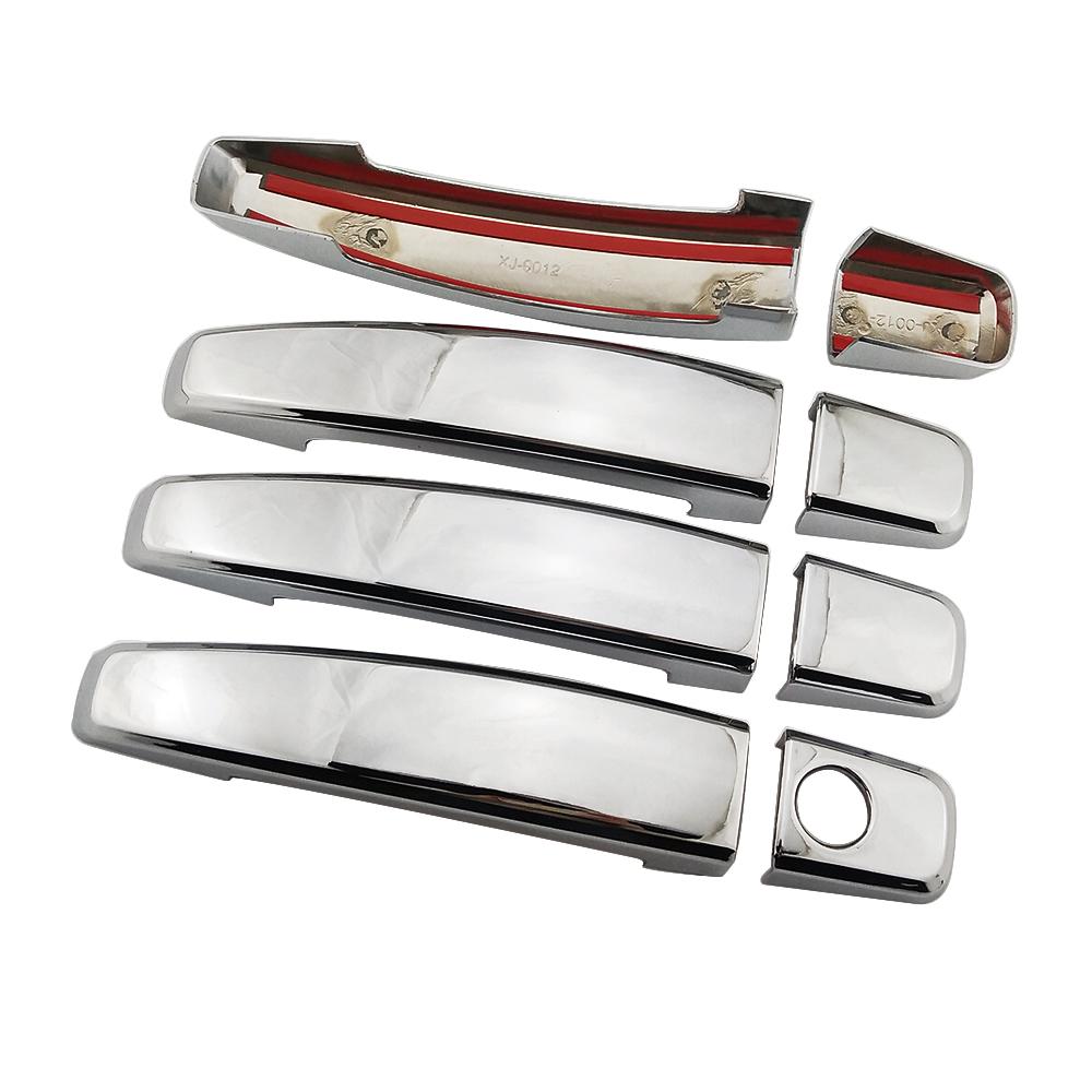 Для Opel Antara Agila B Corsa DE Meriva B Signum цвет углеродного волокна, ремонт, хромированная накладка на дверную ручку